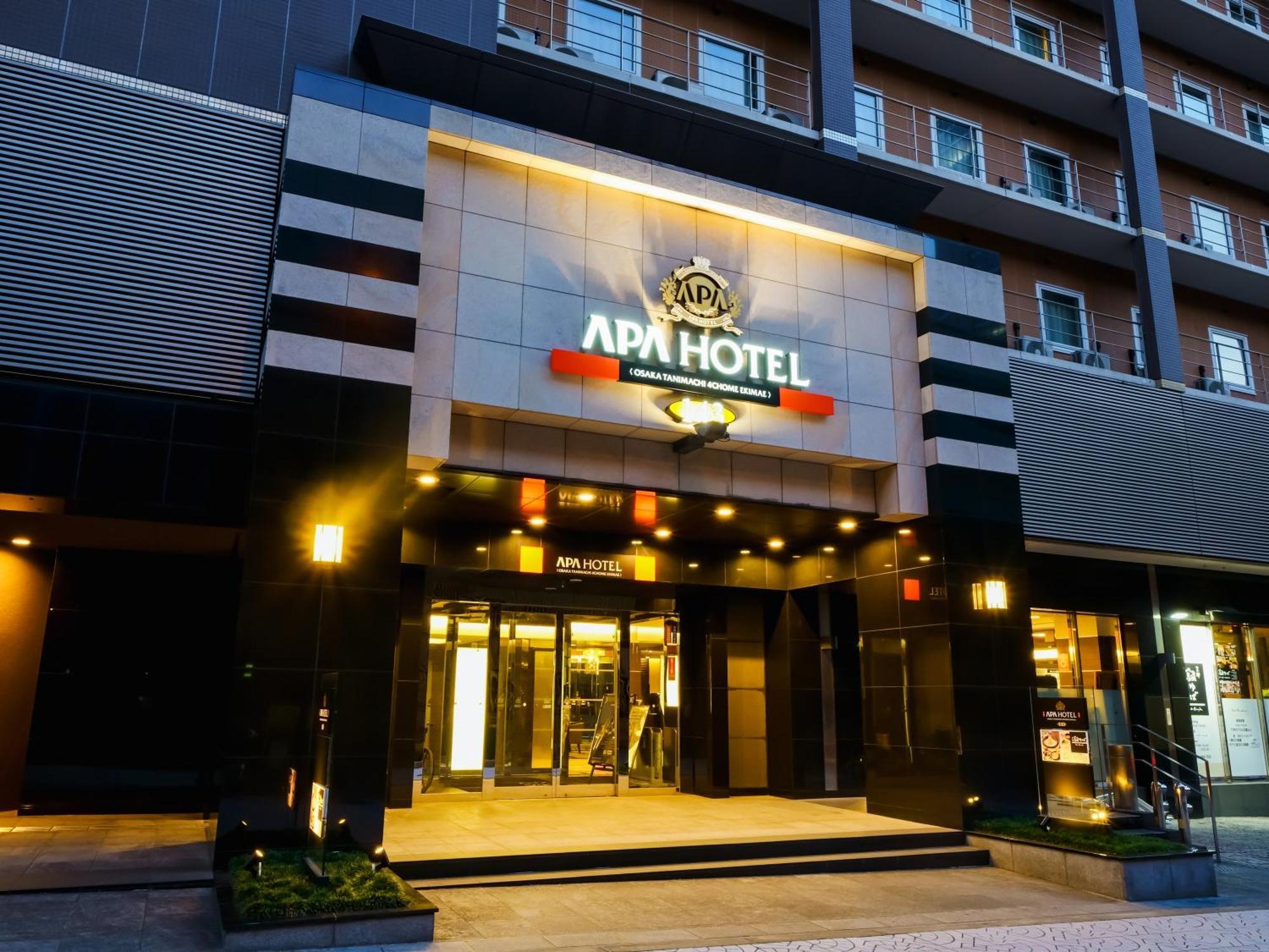 Apa Hotel Osaka Tanimachi 4Chome Ekimae Exterior photo